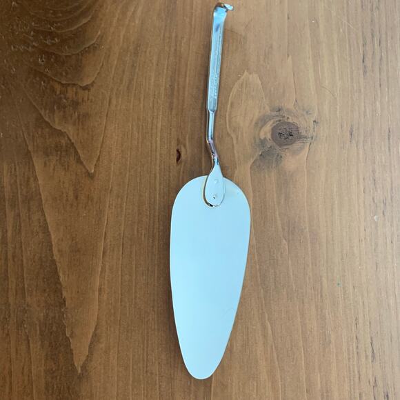 Vintage Irvin Ware Chrome USA Cake Pie Server Slicer Embossed Hook Handle - Picture 4 of 8